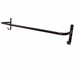 Blanket Bar with Tack Hooks - 35" Long