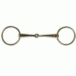 Coronet Heavy Mouth Loose Ring Snaffle Bit - Malleable Iron 6 1/4"
