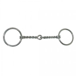 Coronet Loose Ring Twisted Wire Ring Snaffle Stainless Steel Bit