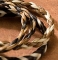 Cowboy Collectibles Woven Horse Hair Single Spiral Bracelets