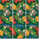 Frogs Scramble Squares - FREE Shipping