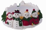 Holiday Candle Topper - Bichon Frise