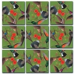 Hummingbirds Scramble Squares - FREE Shipping