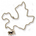 Kelley Equestrian Horse and Head Necklace