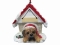 Personalized Doghouse Ornament - Bullmastiff