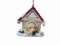 Personalized Doghouse Ornament - Labrador Yellow