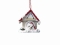 Personalized Doghouse Ornament - Maltese