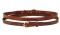 Tory Leather 3/4" Belt with Triple Stitched Pattern