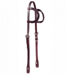 Tory Leather Braided Double Ear Headstall