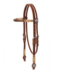 Weaver Leather Harness Leather Browband Headstall